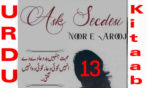 Ask Secdesi By Noor E Arooj Urdu Novel Episode 13.